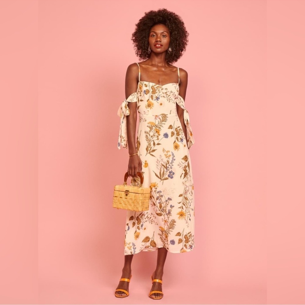 Reformation Mimosa Dress in Frolic size 0 new with tags
